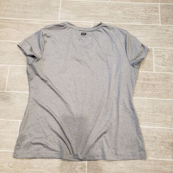 FILA Grey Basic Athletics Top - Picture 2 of 7